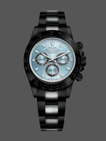 Replica Rolex Daytona 116523 Men's Stainless Steel PVDDLC Coated Black, 40mm