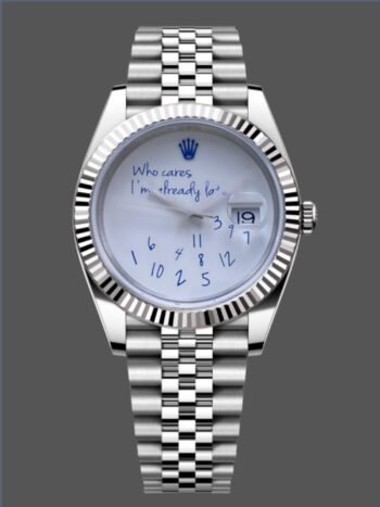 Rolex Datejust 126334 41mm Dial who cares