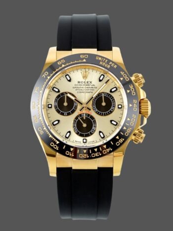 Rolex Daytona 116518LN Replica Men's Yellow Gold Champagne Dial 40mm