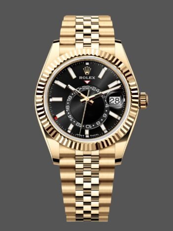 Rolex Sky Dweller 42 mm Oro amarillo de 18 kt Esfera negra m336938 0005