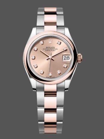 Reloj Rolex Datejust 31 Everose Gold Rose Diamond Dial M278241 0023 para mujer