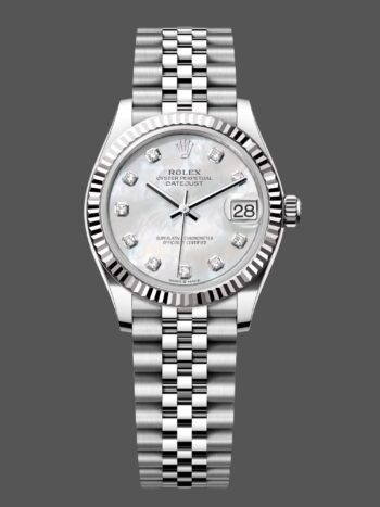 Rolex Datejust 31 18K Steel White Gold Watch 278274 0006 for Women
