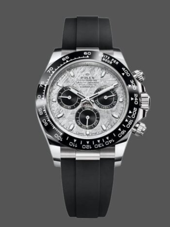 Replica Rolex Daytona 116519 Meteorite watch with 40 mm black dial for men