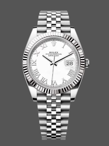 Rolex Datejust 41 Automatic White Dial 126334 0024