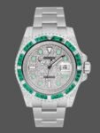 Rolex Submariner Date 116610LN Men's Replica Watch Stainless Steel Custom Diamonds 40mm