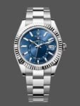 Replica of the Rolex Sky-Dweller 42 m336934 0005 in stainless steel and blue dial