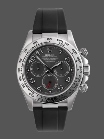 Replica Rolex Cosmograph Daytona 116519 for men, gray dial, 40 mm