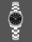 Replica Rolex Oyster Perpetual 176234 Women's Watch, Black Dial, Fluted Bezel, 26mm