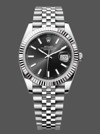 Rolex Datejust 41 mm Stainless steel 126334 0018 Index black Jubilee