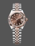 Rolex Datejust 28 Chocolate Index Steel and Rose Gold m279171 0017