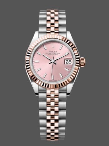 Rolex Lady Datejust 31 Bicolor Striated Pink Jubilee 279171 0023