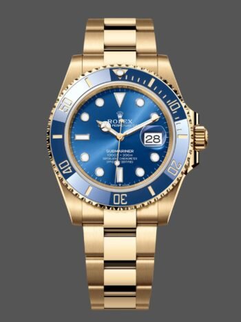 Rolex Submariner 126618LB Replica Men's Yellow Gold Blue Dial 41mm