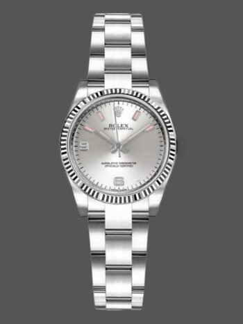 Replica Rolex Oyster Perpetual 176234 Women's Watch Silver Dial Pink 26mm