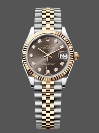 Rolex Datejust 31 mm Stainless steel and yellow gold 278273 0022 Gray diamond Jubilee