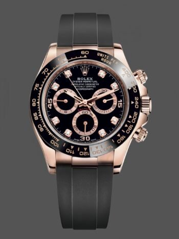 Rolex Cosmograph Daytona Rose Gold Case Black Dial 116515ln 0057