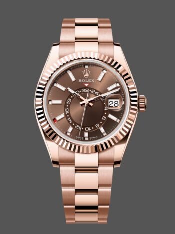 Rolex Sky Dweller 336935 0002 Esfera chocolate Pulsera Oyster 42 mm