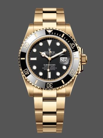 Réplica del Rolex Submariner Date 116618LN para hombre, esfera negra, 40 mm