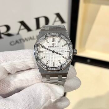 [hot-selling model]Audemars Piguet women's replica watch, white dial, 33 mm