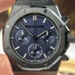 Dong-Ho-Audemars-Piguet-Replica-11-Royal-Oak-Chronograph-26240-Vo-Gom-Mat-Xanh-Than-APS-41mm-12.jpg
