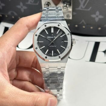 Audemars Piguet Royal Oak 15400ST - Reloj de pulsera (esfera negra, alambre metálico, APS, 41 mm)