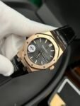 Replica Audemars Piguet Royal Oak 15500OR watch with 41 mm leather strap