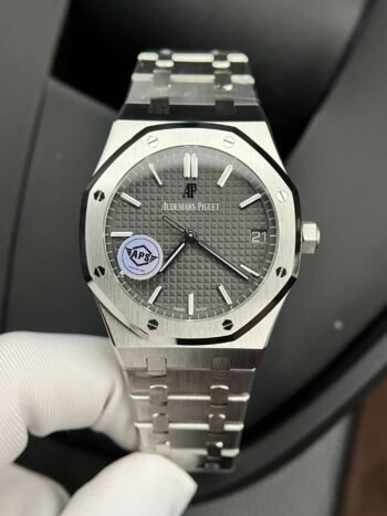 Audemars Piguet Royal Oak 15500ST replica watch, gray dial, APS Factory, 41 mm