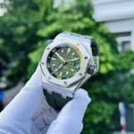Dong-Ho-Audemars-Piguet-Royal-Oak-15720ST-Mau-Xanh-La-Fake-11-Nha-May-IP-42mm-6.jpg