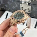 Dong-Ho-Audemars-Piguet-Royal-Oak-26240-Ma-Vang-Hong-Rep-11-Mat-Xanh-La-Cay-APS-41mm-2.jpg
