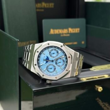 Audemars Piguet Royal Oak 26574ST replica watch, blue dial, 41 mm
