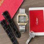 Replica Cartier Santos CRW2SA0030 watch with gray dial, 39.8 mm, BV Factory