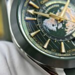 Dong-Ho-Omega-Aqua-Terra-Worldtimer-Replica-11-Mau-Xanh-La-Cay-Day-Cao-Su-Xuong-VS-43mm-1.jpg