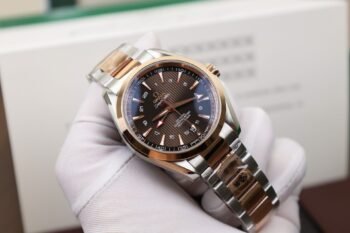 [hot-selling model]Replica Omega Seamaster GMT watch with chocolate dial, VSF, 41.5 mm