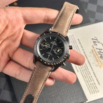 Replica Omega SpeedMaster watch of the highest quality, black, OM 44 mm