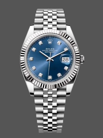 Rolex Datejust 41 Oro Blanco Esfera Azul 126334 0016