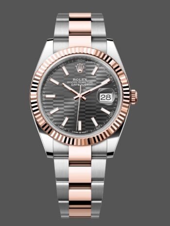 Rolex Datejust 41 Everose watch in gold and stainless steel 126331 0019 for men