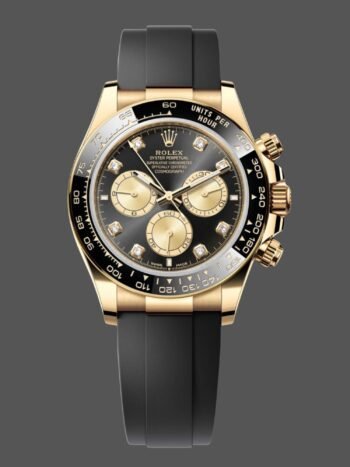 Rolex Cosmograph Daytona 40 Oro amarillo Caucho negro m126518ln 0006
