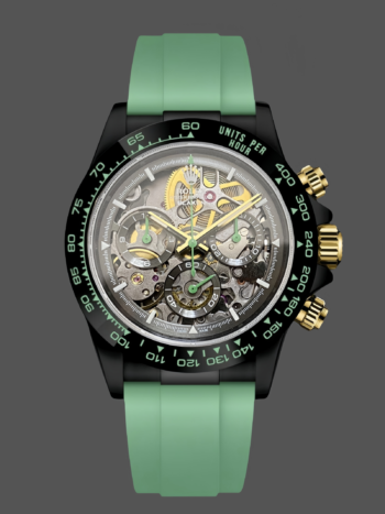 Rolex Daytona PVD Ceramic Bezel GET the best edition Green Rubber Strap
