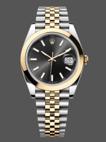 Reloj Rolex Datejust 41 con esfera negra y brazalete Jubilee M126303 0014 para hombre